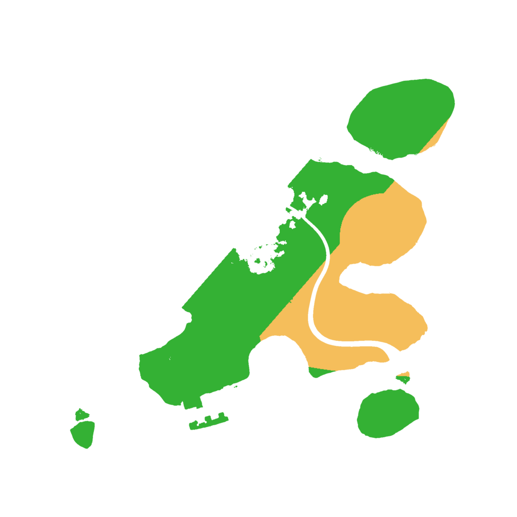 Biome Rust Map: Procedural Map, Size: 2000, Seed: 5678