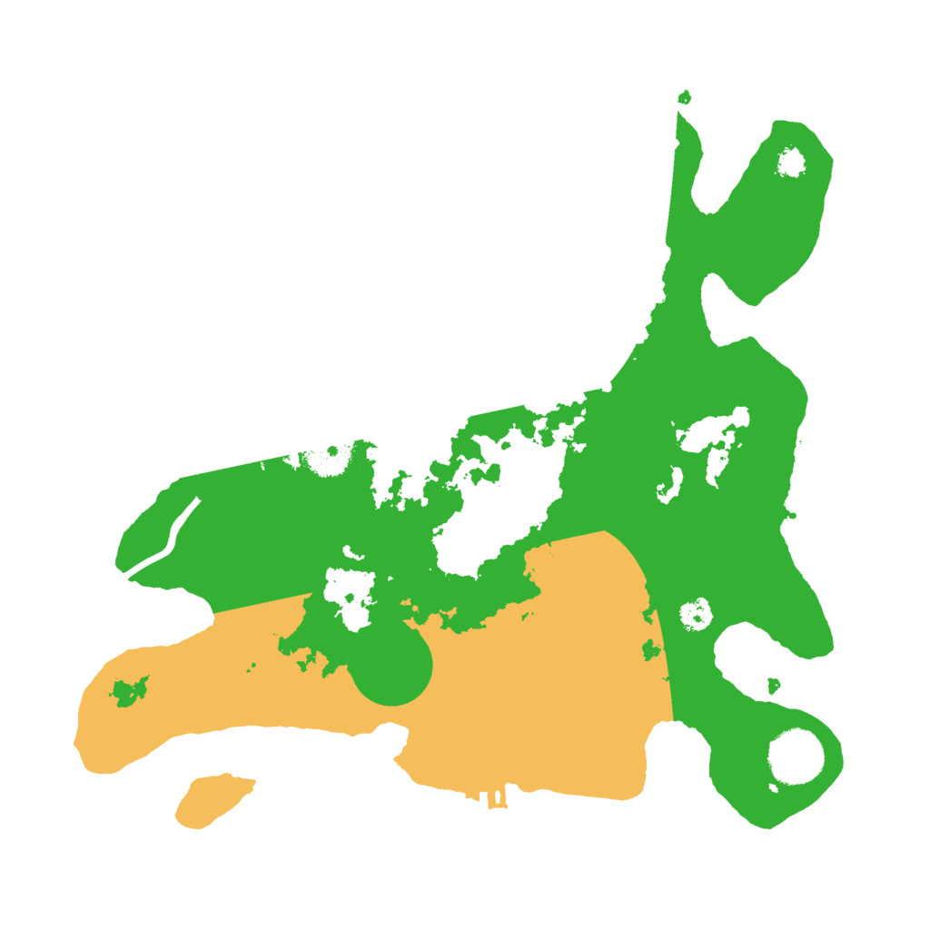 Biome Rust Map: Procedural Map, Size: 3000, Seed: 326465