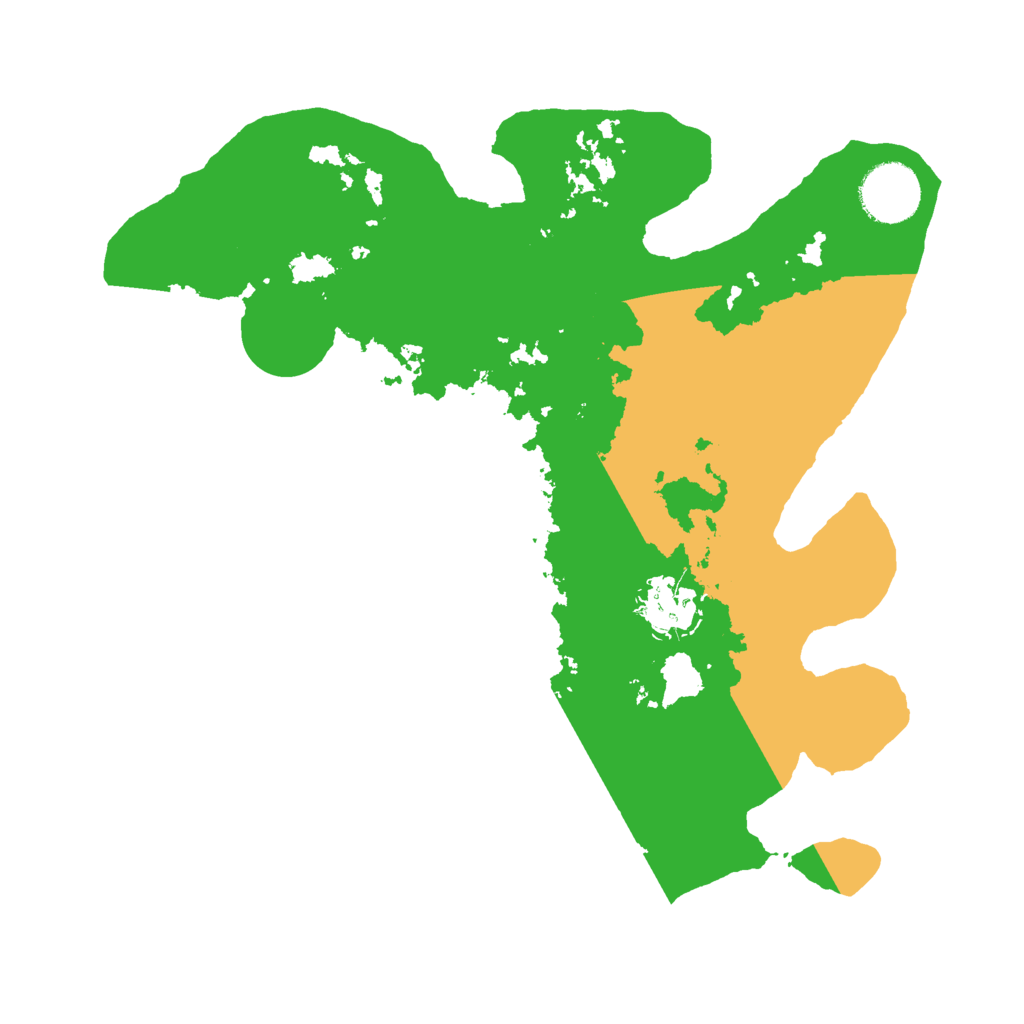 Biome Rust Map: Barren, Size: 3000, Seed: 905876022