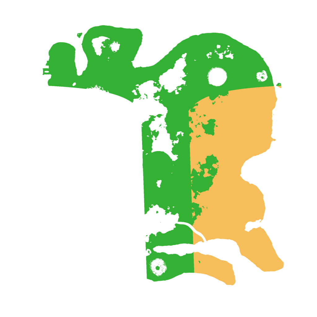 Biome Rust Map: Procedural Map, Size: 3000, Seed: 1370222076