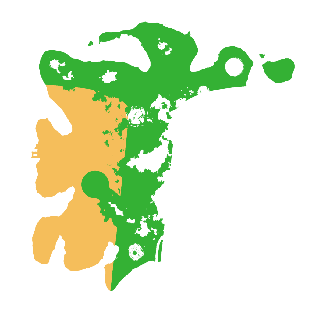 Biome Rust Map: Procedural Map, Size: 3000, Seed: 776579