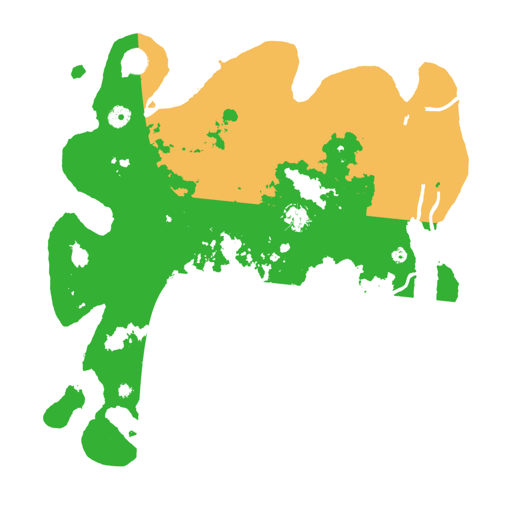 Biome Rust Map: Procedural Map, Size: 3500, Seed: 2107843682