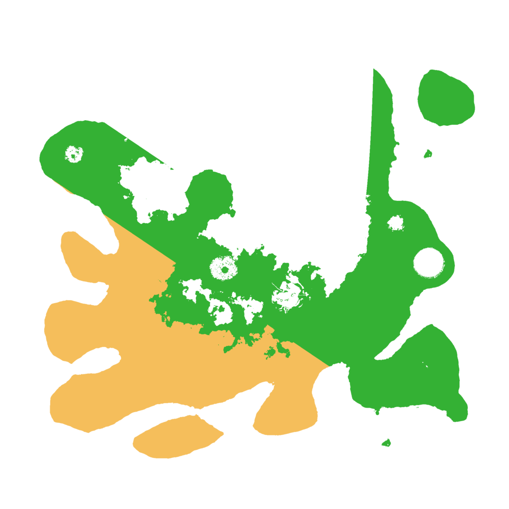 Biome Rust Map: Procedural Map, Size: 3000, Seed: 4111