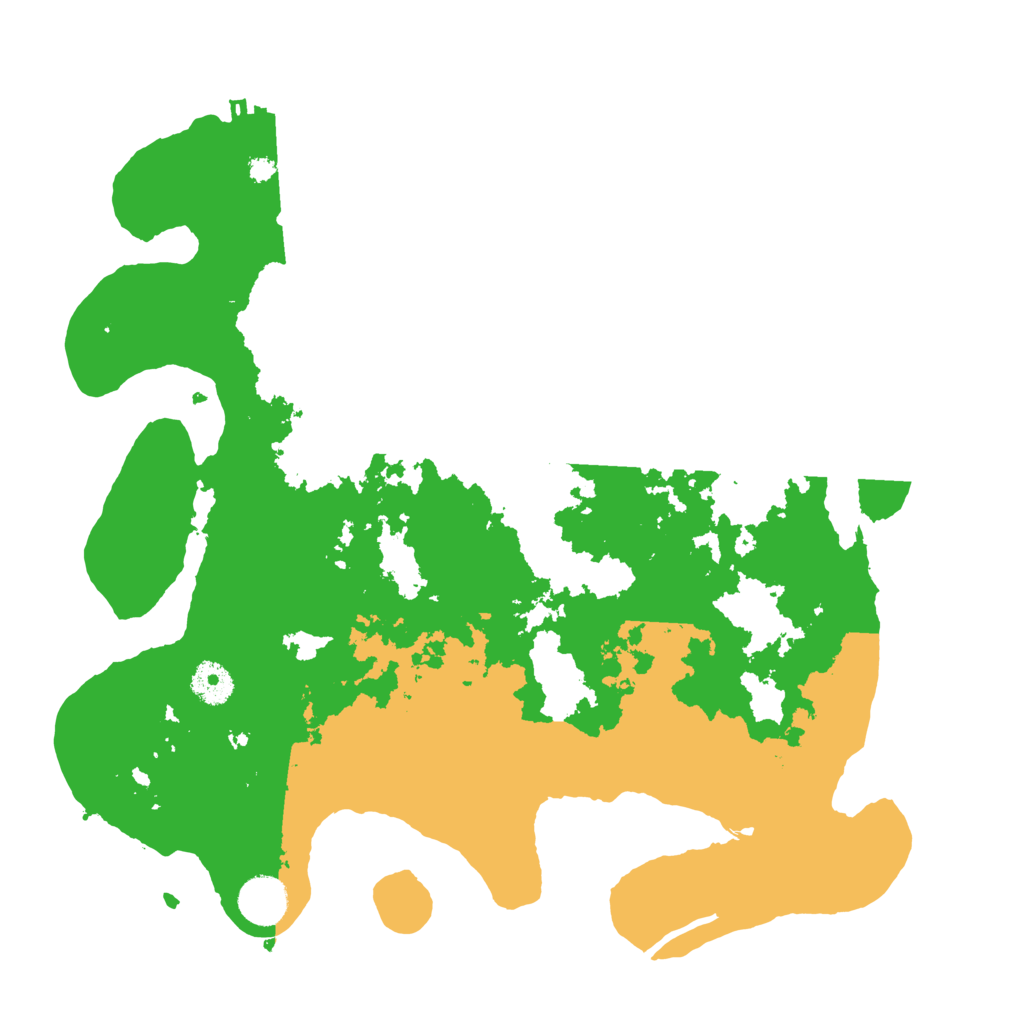 Biome Rust Map: Procedural Map, Size: 3700, Seed: 1636056455