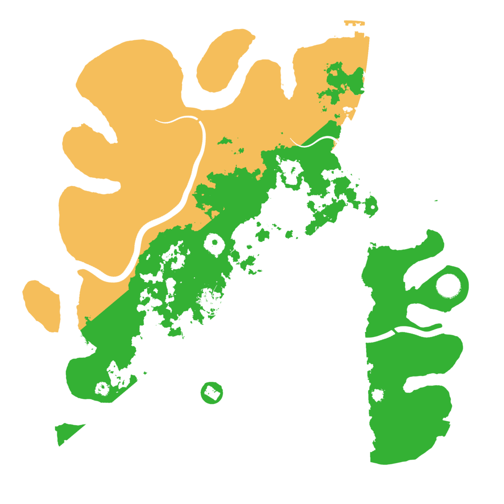 Biome Rust Map: Procedural Map, Size: 3700, Seed: 1777143640