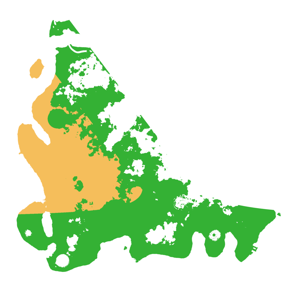 Biome Rust Map: Procedural Map, Size: 4000, Seed: 41840207