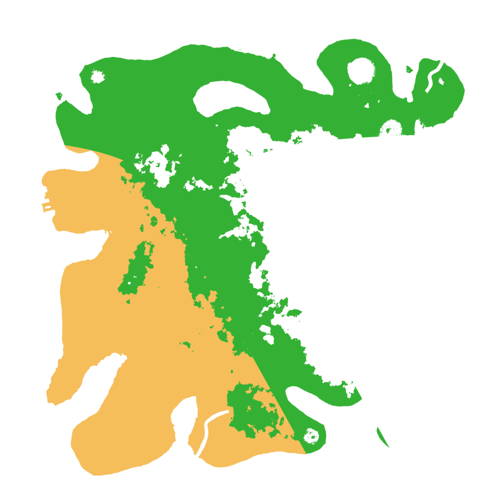 Biome Rust Map: Procedural Map, Size: 3500, Seed: 100000
