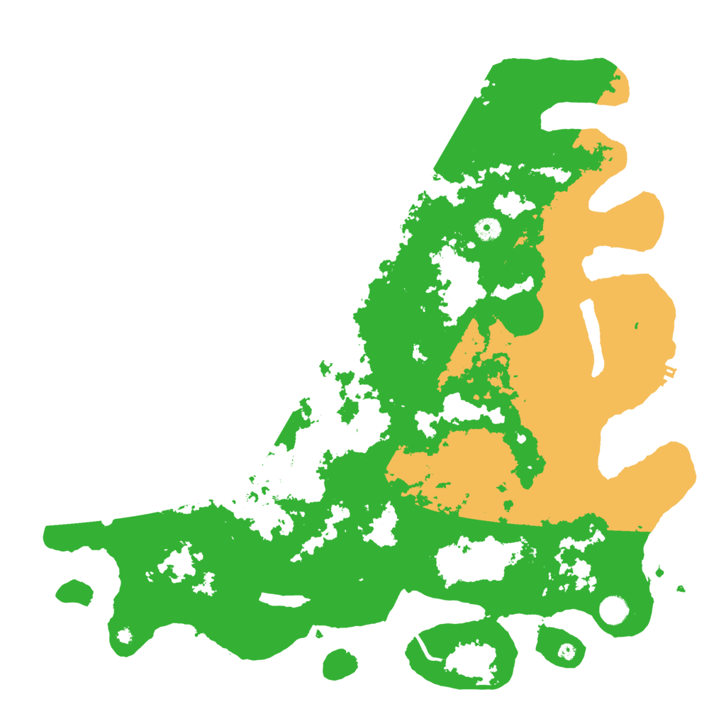 Biome Rust Map: Procedural Map, Size: 4500, Seed: 565469856