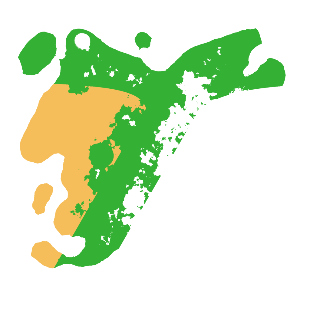 Biome Rust Map: Barren, Size: 3500, Seed: 1990027383