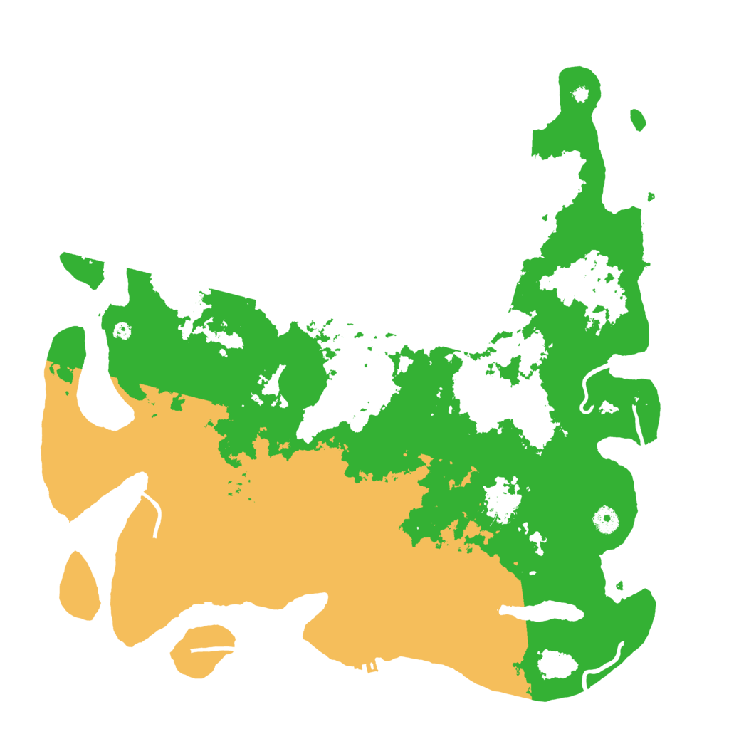 Biome Rust Map: Procedural Map, Size: 4250, Seed: 86223
