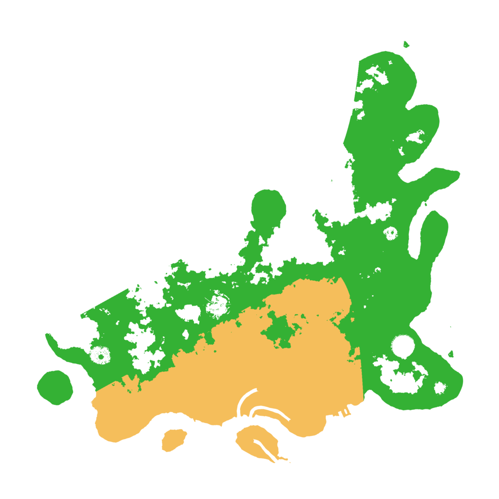 Biome Rust Map: Procedural Map, Size: 3861, Seed: 93729