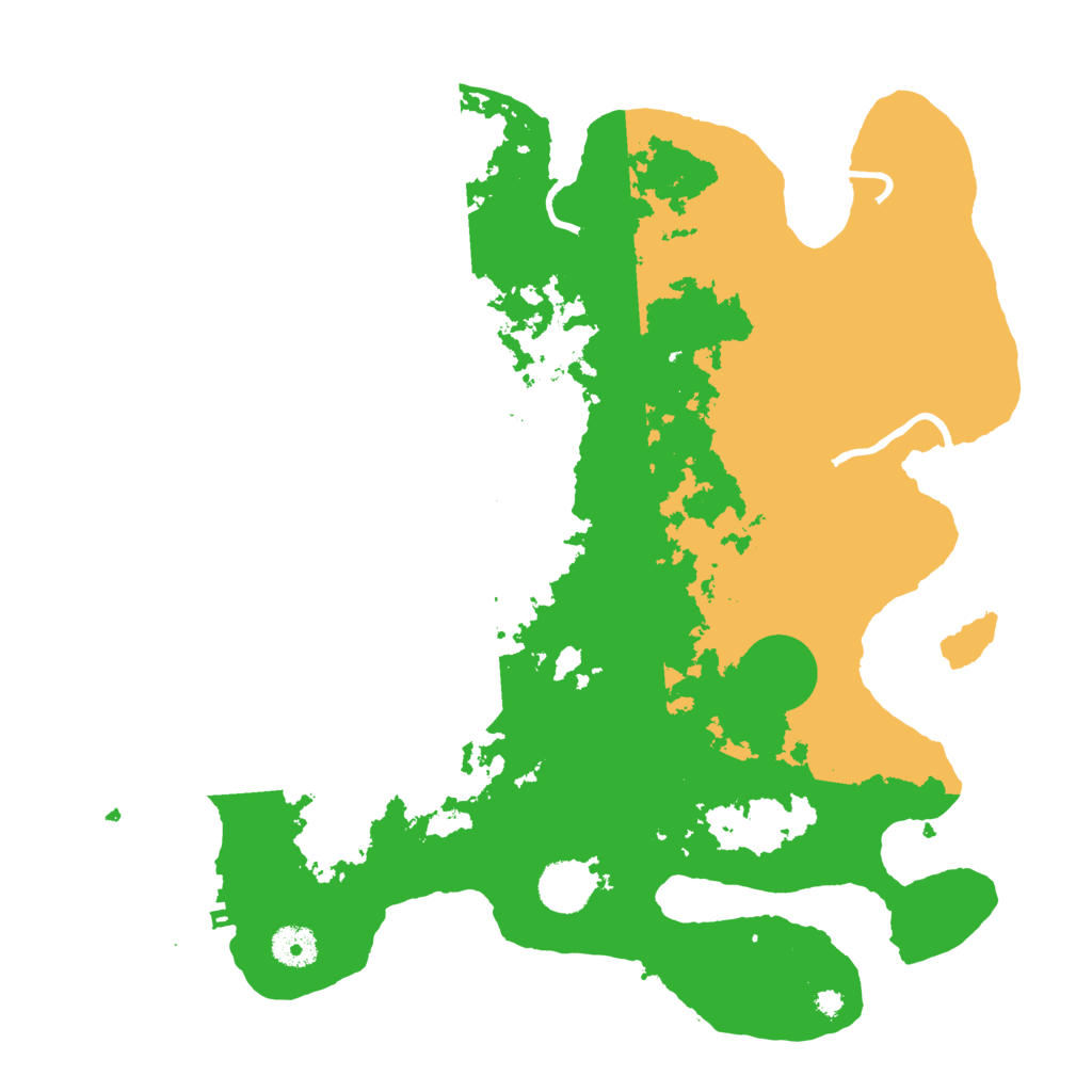 Biome Rust Map: Procedural Map, Size: 3750, Seed: 1158023160