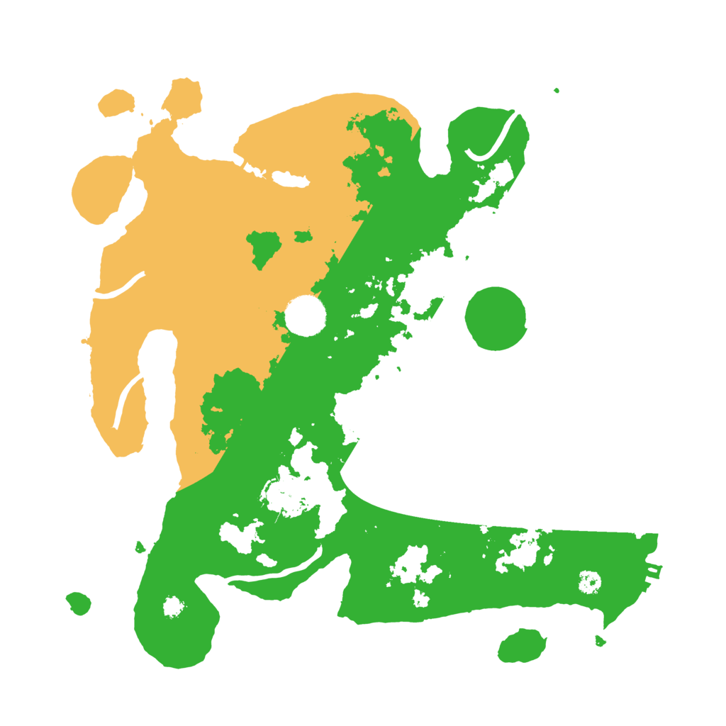 Biome Rust Map: Procedural Map, Size: 3200, Seed: 1875594817