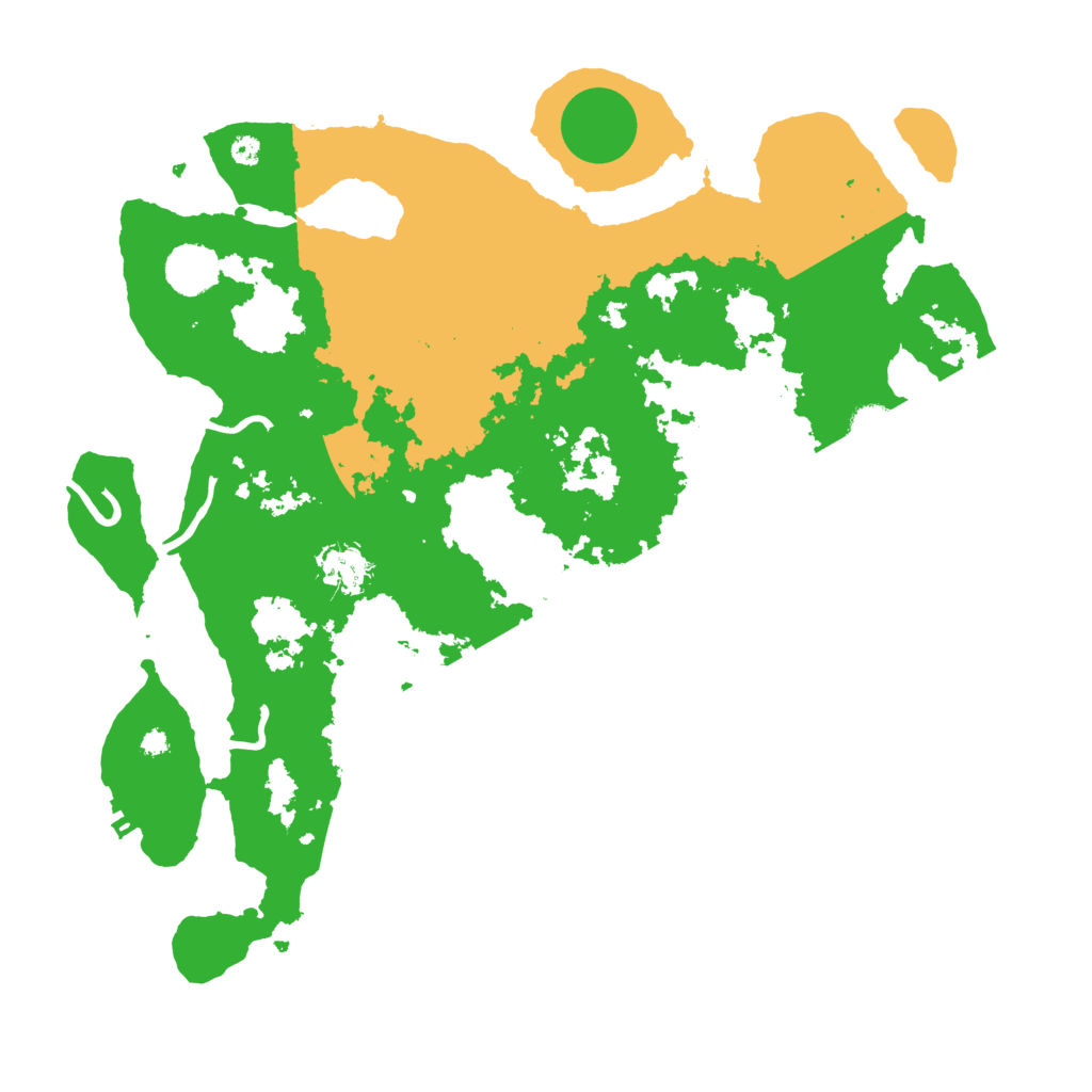 Biome Rust Map: Procedural Map, Size: 3800, Seed: 1598366584