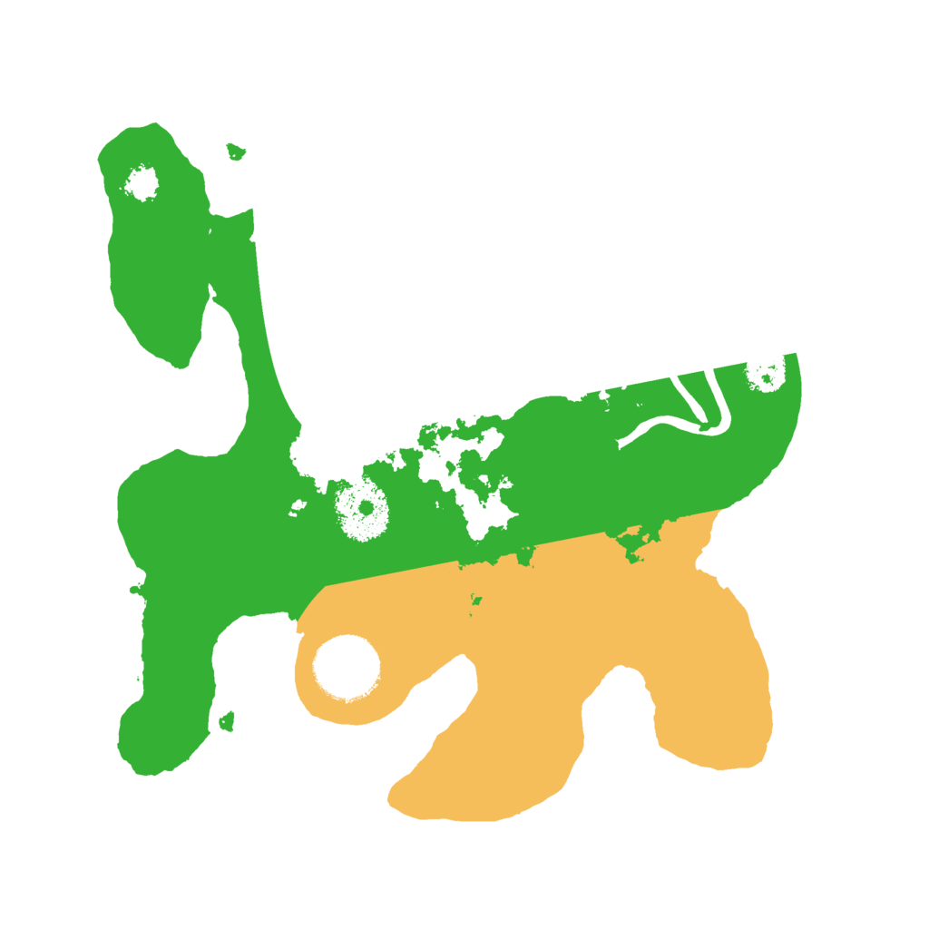 Biome Rust Map: Procedural Map, Size: 2500, Seed: 400