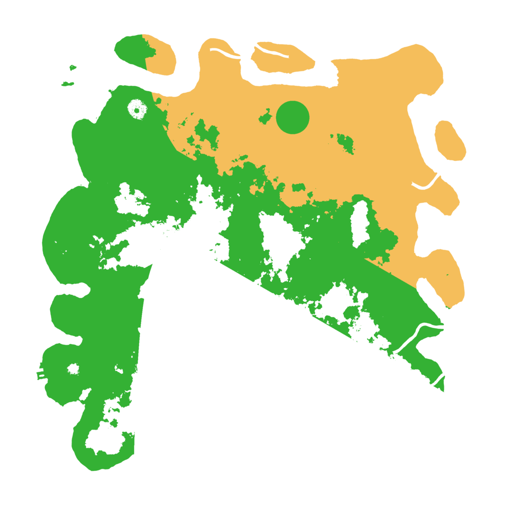 Biome Rust Map: Procedural Map, Size: 4000, Seed: 917195