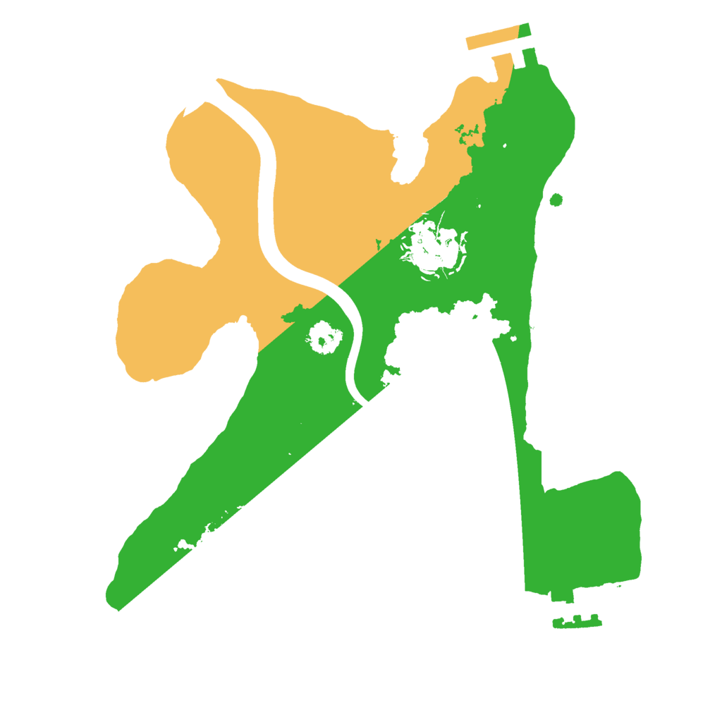 Biome Rust Map: Procedural Map, Size: 2250, Seed: 489651327