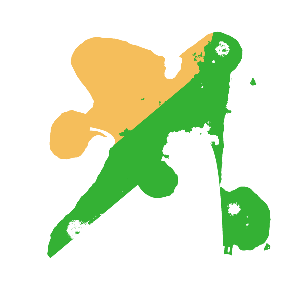 Biome Rust Map: Procedural Map, Size: 2250, Seed: 489651327