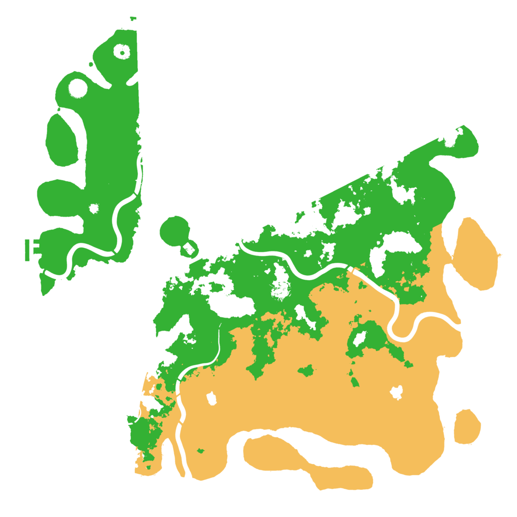 Biome Rust Map: Procedural Map, Size: 4800, Seed: 1986000339