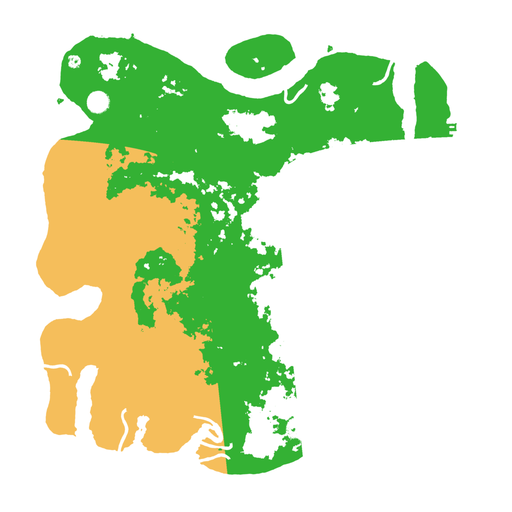 Biome Rust Map: Procedural Map, Size: 4000, Seed: 521950135