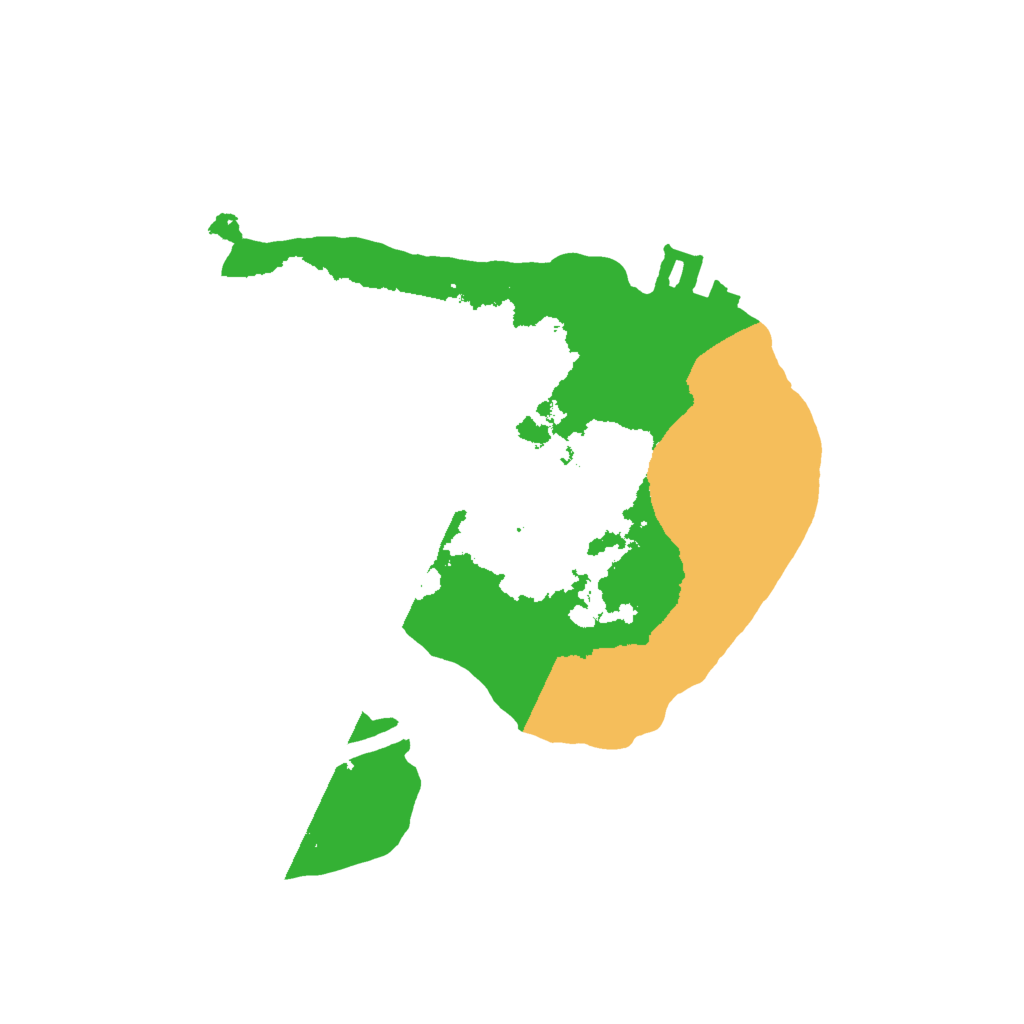 Biome Rust Map: Procedural Map, Size: 1555, Seed: 125