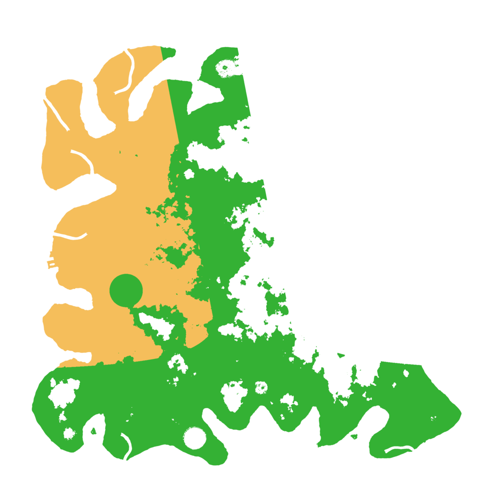 Biome Rust Map: Procedural Map, Size: 4000, Seed: 443572