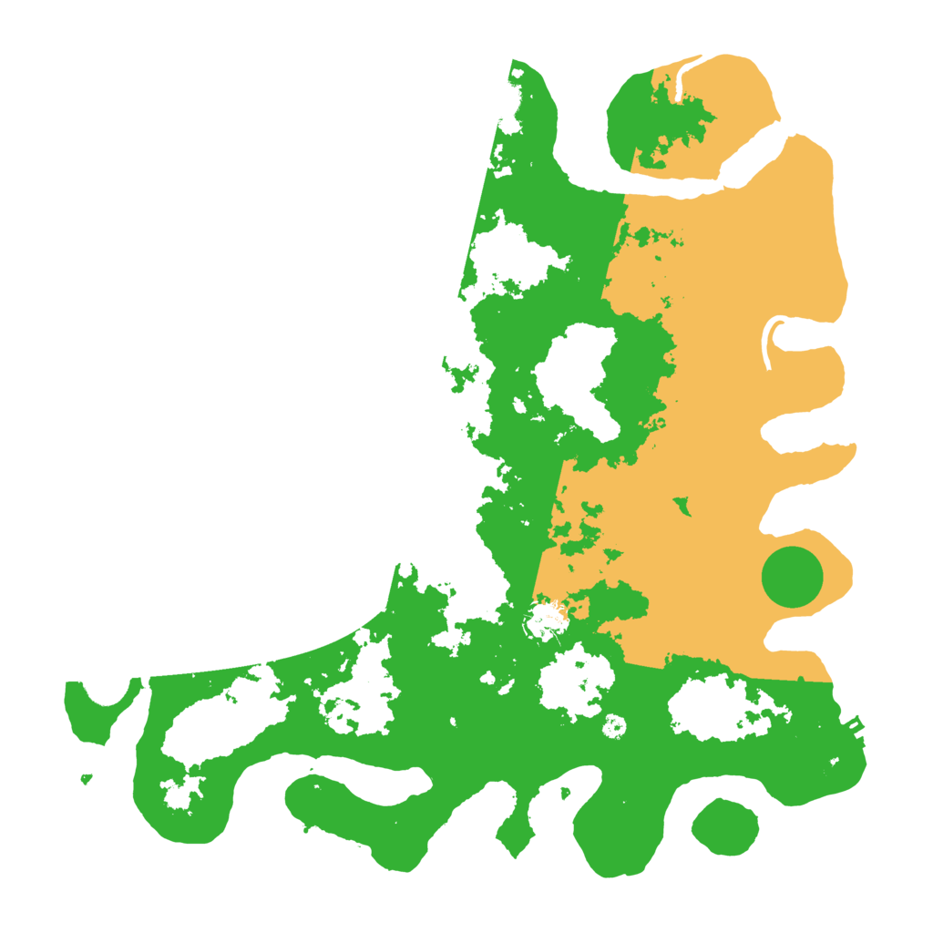 Biome Rust Map: Procedural Map, Size: 4000, Seed: 435873