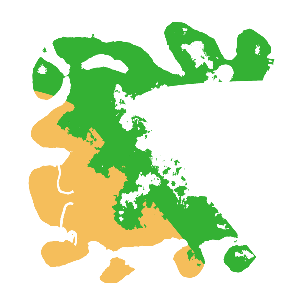 Biome Rust Map: Procedural Map, Size: 3250, Seed: 1623496627