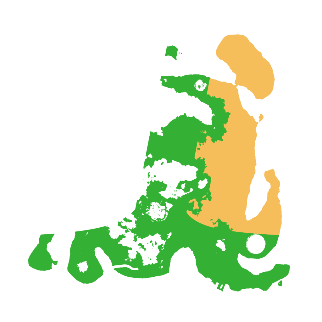 Biome Rust Map: Procedural Map, Size: 3000, Seed: 831029