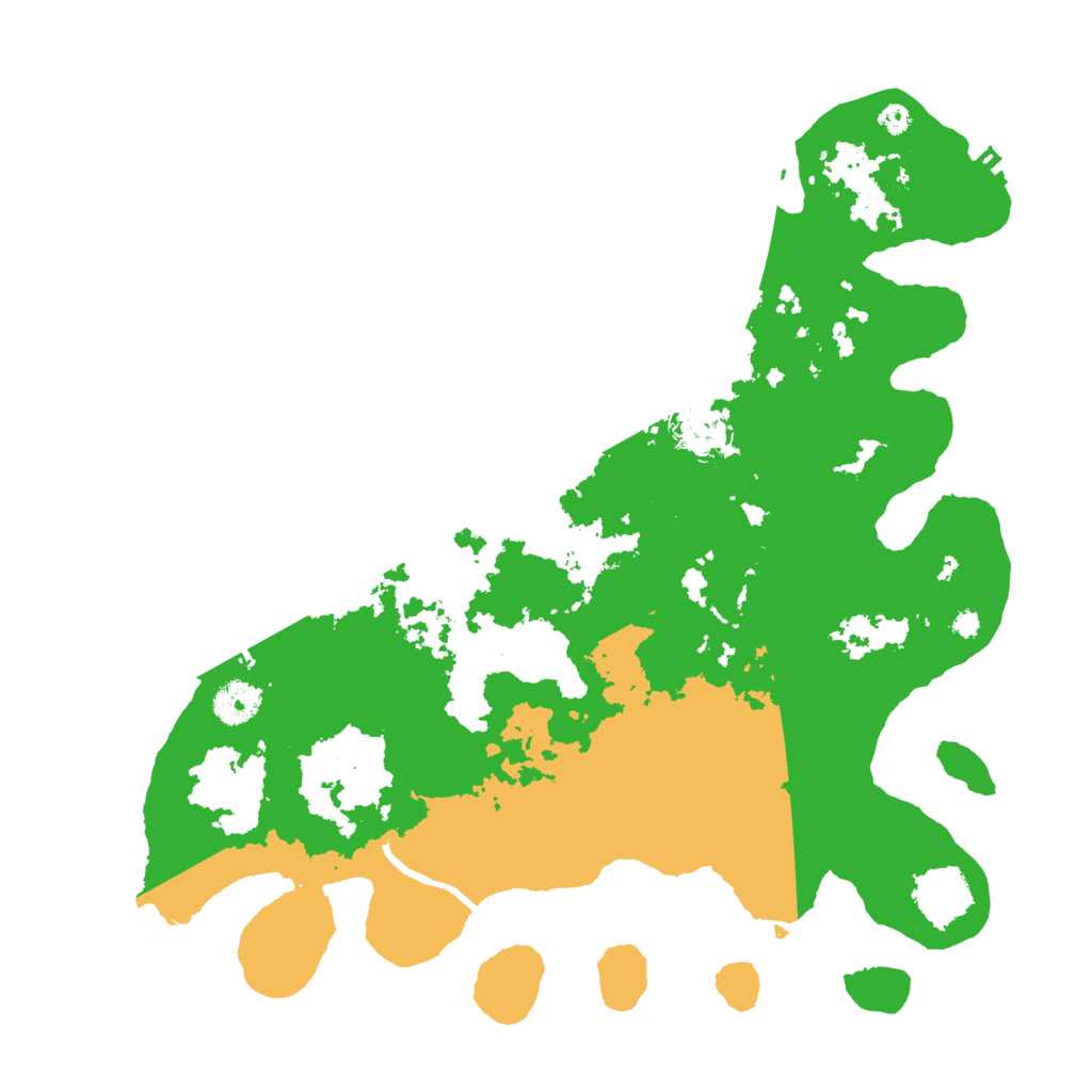 Biome Rust Map: Procedural Map, Size: 3700, Seed: 1373496141