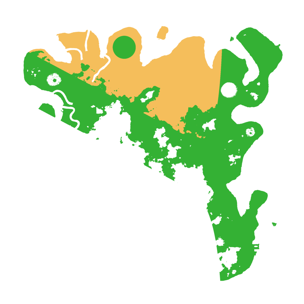 Biome Rust Map: Procedural Map, Size: 3500, Seed: 1785484297