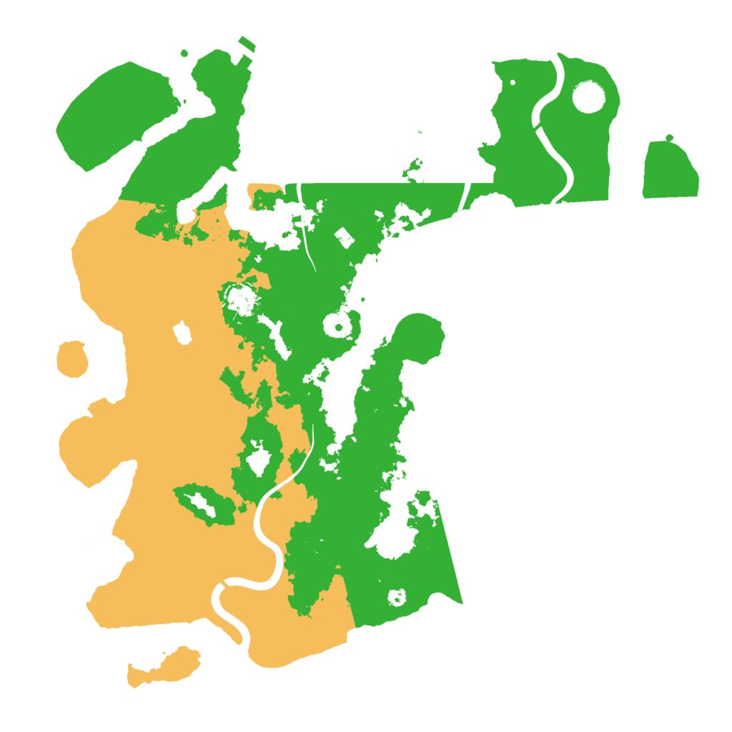 Biome Rust Map: Procedural Map, Size: 4000, Seed: 286876712