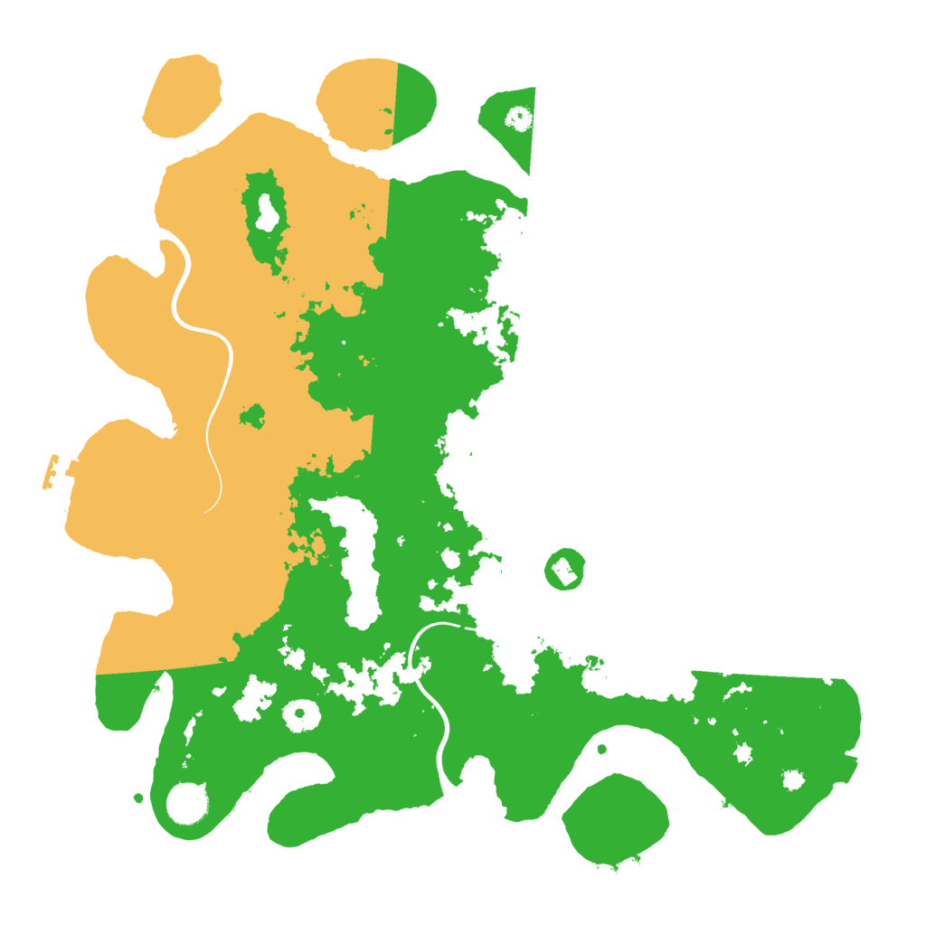 Biome Rust Map: Procedural Map, Size: 3900, Seed: 2342