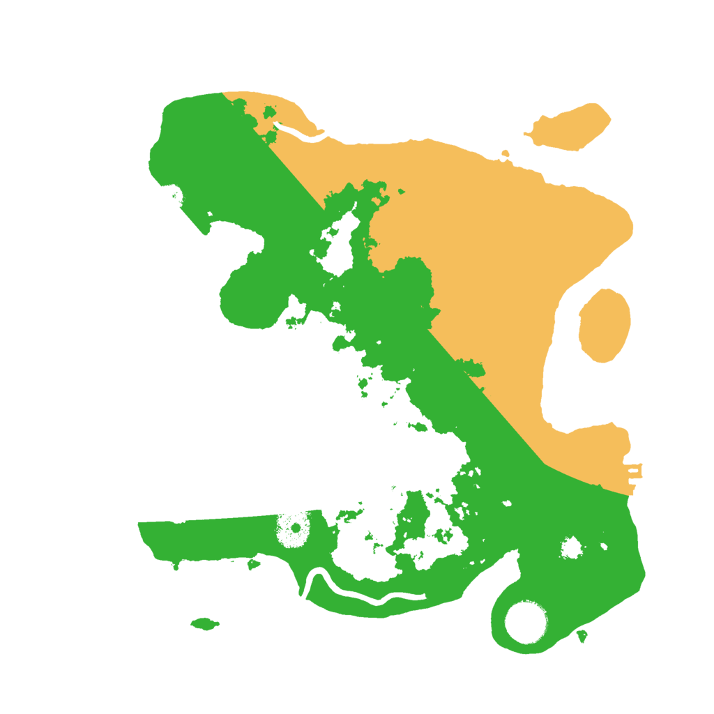 Biome Rust Map: Procedural Map, Size: 3000, Seed: 11123