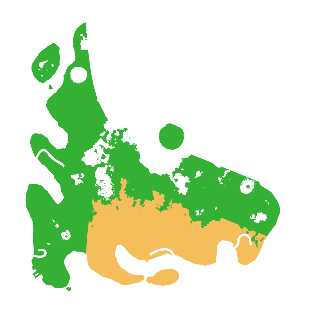 Biome Rust Map: Procedural Map, Size: 3400, Seed: 69