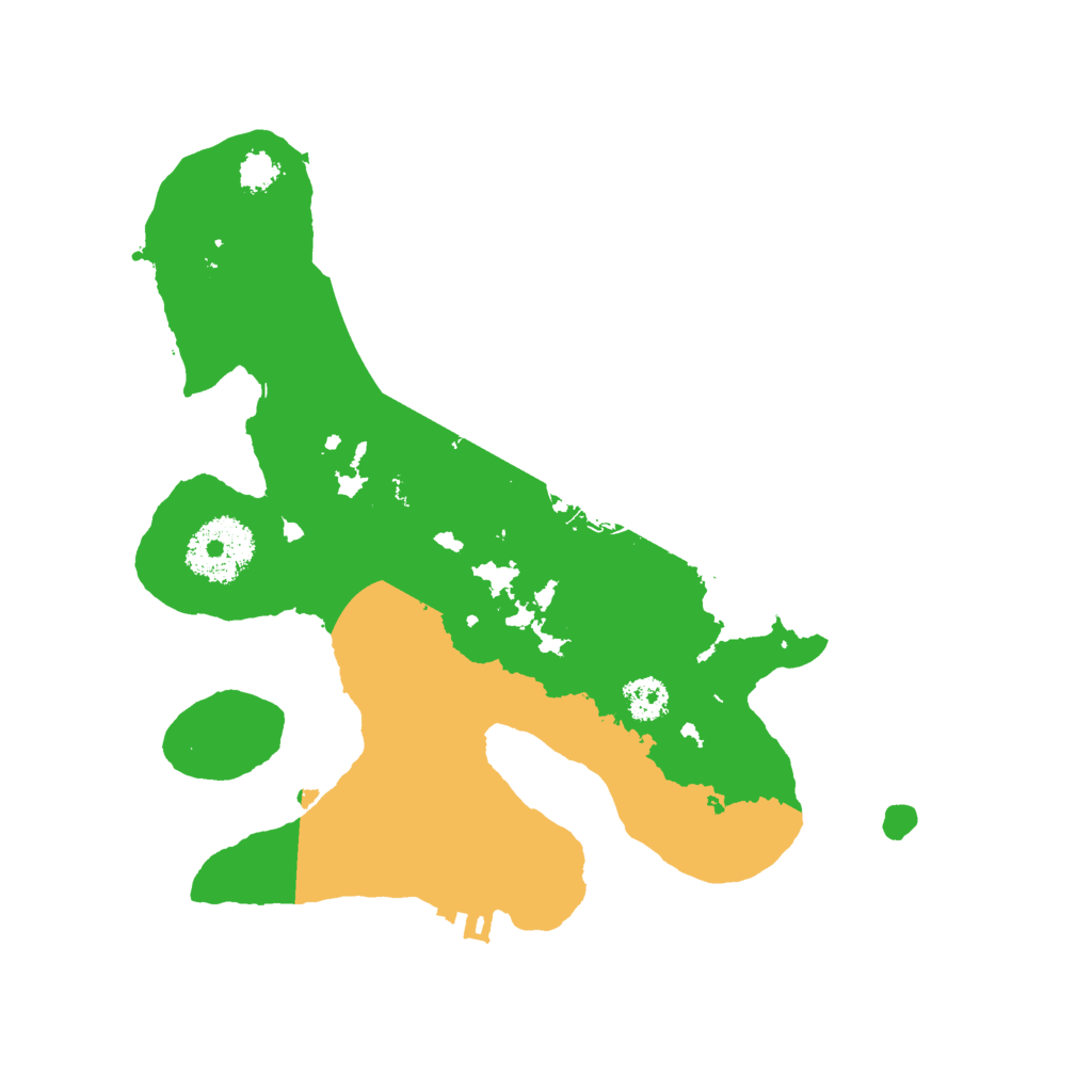 Biome Rust Map: Procedural Map, Size: 2536, Seed: 362718