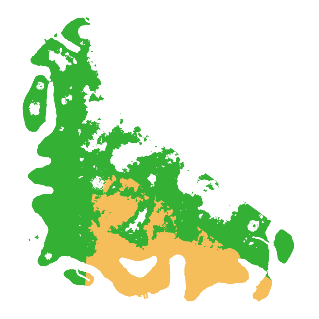 Biome Rust Map: Procedural Map, Size: 4250, Seed: 3092