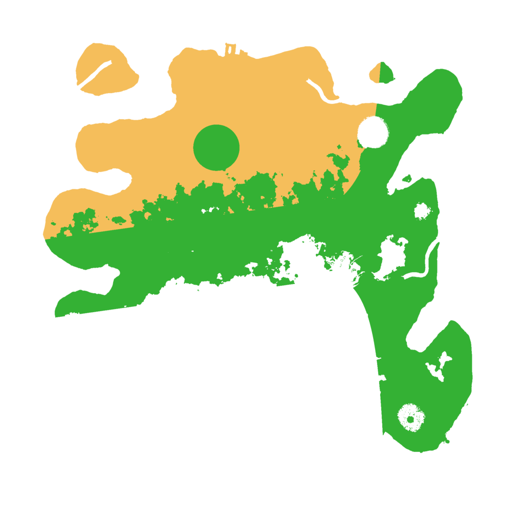 Biome Rust Map: Procedural Map, Size: 3000, Seed: 1852966282