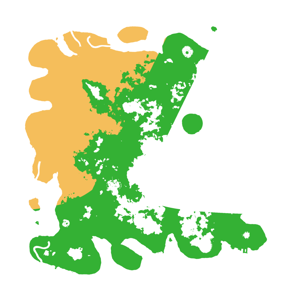 Biome Rust Map: Procedural Map, Size: 4000, Seed: 65386
