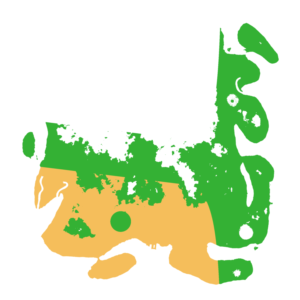 Biome Rust Map: Procedural Map, Size: 3850, Seed: 1542282396