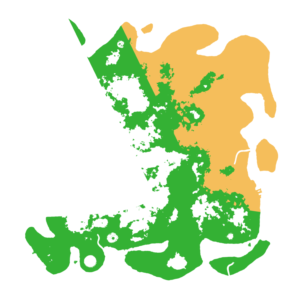 Biome Rust Map: Procedural Map, Size: 4300, Seed: 21282