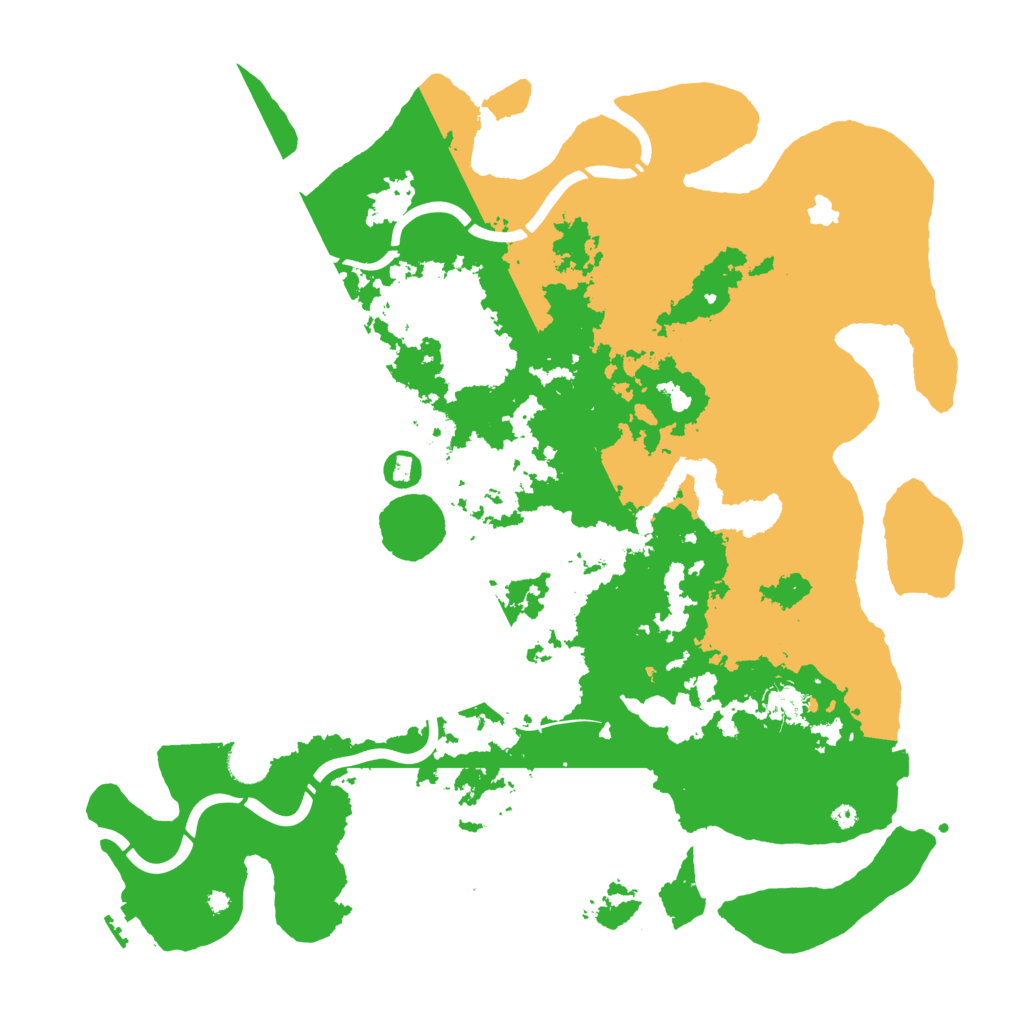 Biome Rust Map: Procedural Map, Size: 4300, Seed: 21282