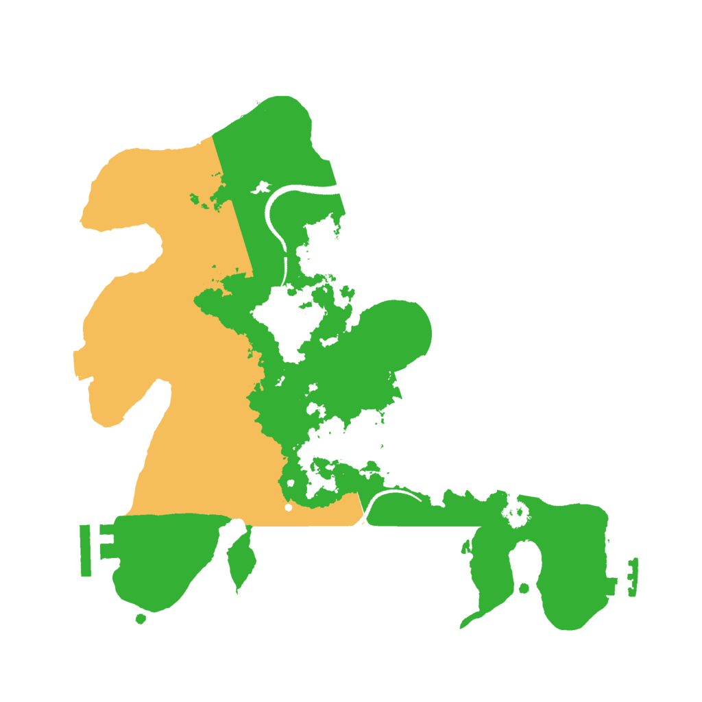 Biome Rust Map: Procedural Map, Size: 2750, Seed: 99076