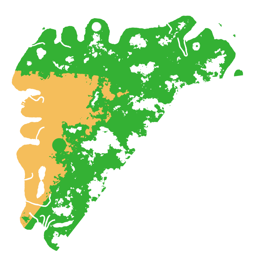 Biome Rust Map: Procedural Map, Size: 5000, Seed: 1862