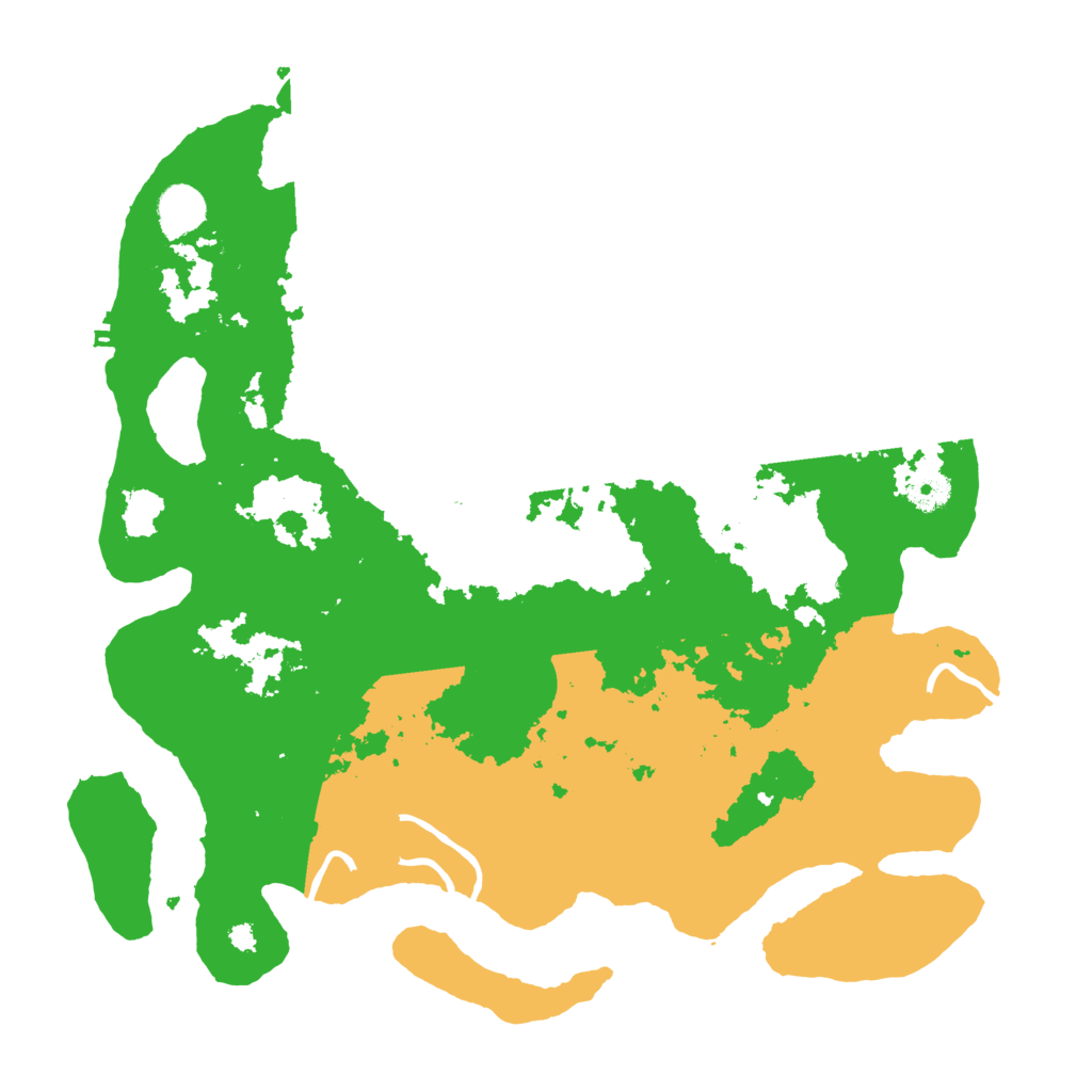 Biome Rust Map: Procedural Map, Size: 4000, Seed: 26915