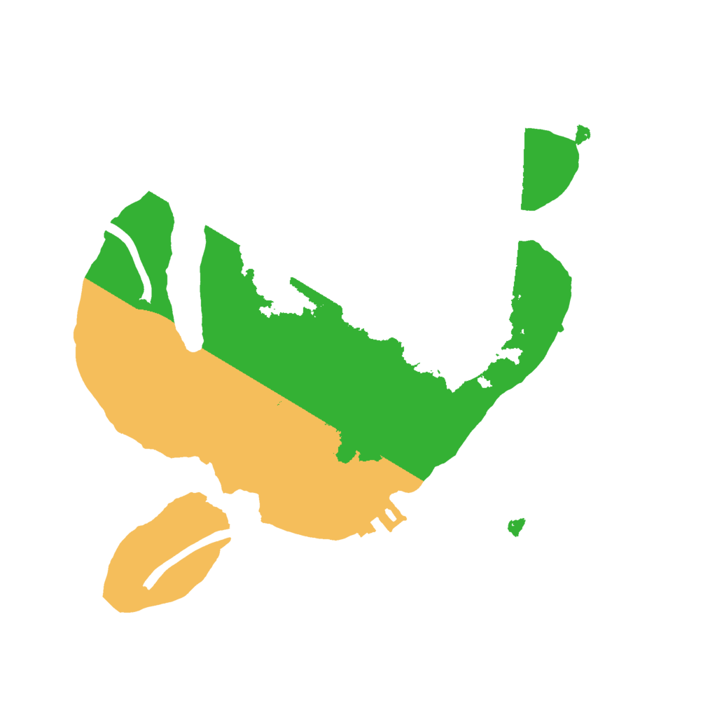 Biome Rust Map: Procedural Map, Size: 2000, Seed: 121453