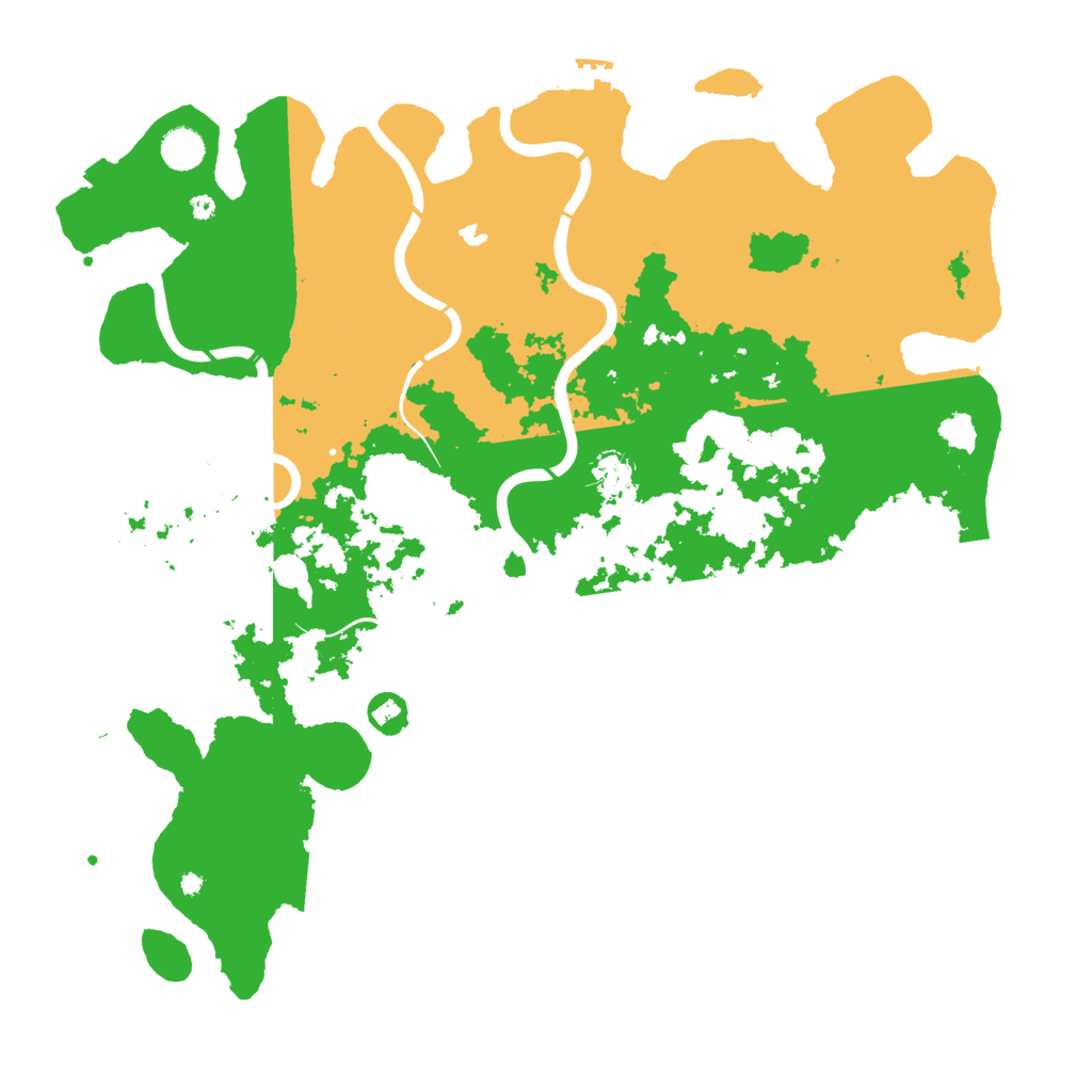 Biome Rust Map: Procedural Map, Size: 4445, Seed: 1779218857
