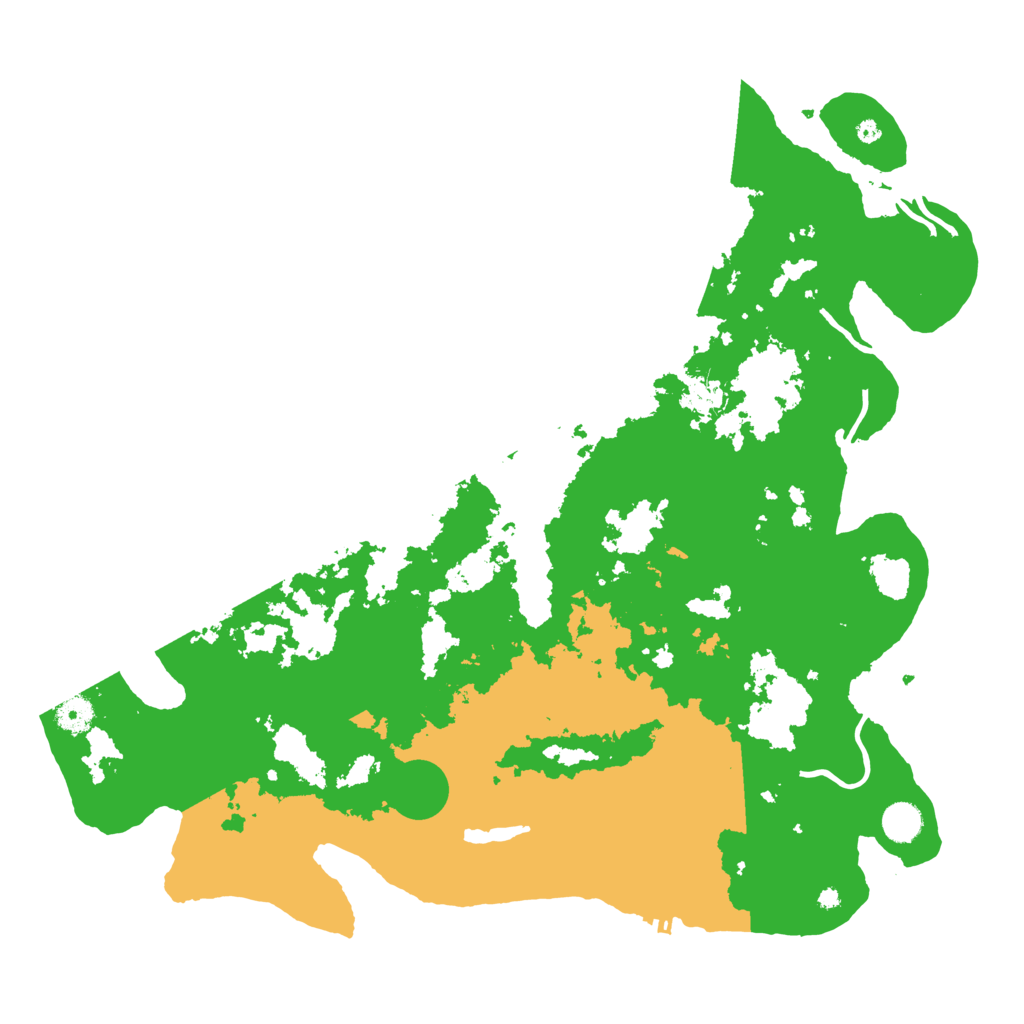 Biome Rust Map: Procedural Map, Size: 4500, Seed: 465547891