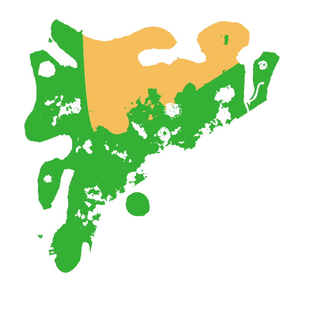 Biome Rust Map: Procedural Map, Size: 3500, Seed: 571515254