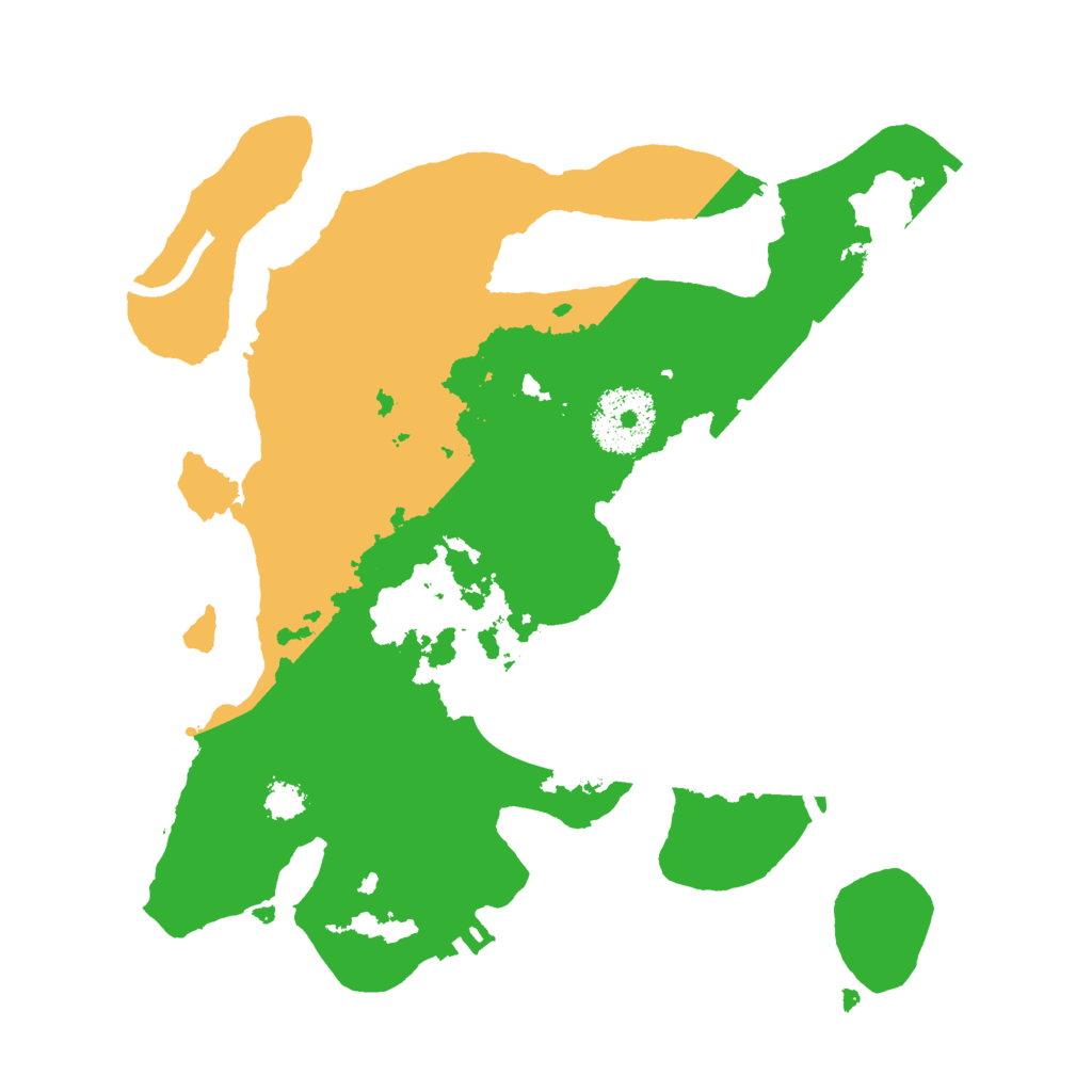 Biome Rust Map: Procedural Map, Size: 2536, Seed: 182736